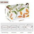 thumbnail image 3 of Ryvnso Green Leaves Summer Storage Bins Large Basket Foldable Cube Toys Organizer with Handles 2 PCs, 3 of 8