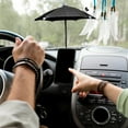 thumbnail image 3 of Uklsqma Mini Mobile Phone Umbrella Car Mount | Sunshade Screen Protector Anti-Glare Reflective Small Foldable Holder | Universal Gps Navigation Accessory for Driving, 3 of 4