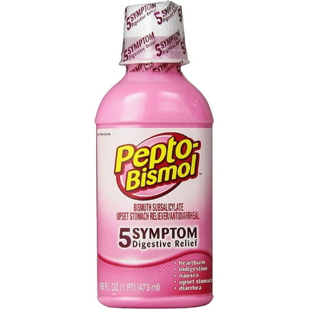Pepto-Bismol Original Liquid 16 oz (Pack of 3)