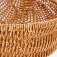 thumbnail image 4 of unbranded Cesta De Almacenamiento Tejido Imitación Ratán Color Marrón Claro Para Picnic Y, 4 of 6