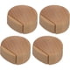 thumbnail image 1 of Tope de puerta adhesivo - Tope de puerta de madera para suelos y parquet - Tope de puerta adhesivo - Tope de puerta discreto y elegante - Juego de 4 (Haya), 1 of 4