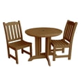 thumbnail image 4 of Highwood's 36" Round 3-pc Lehigh Dining Set - Dining Height, Outdoor, Eco-friendly, Synthetic Wood, 4 of 9