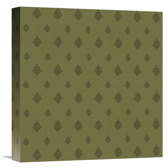 Global Gallery Daphne Brissonnet 'Woodcut Pattern I' Canvas Wall Art