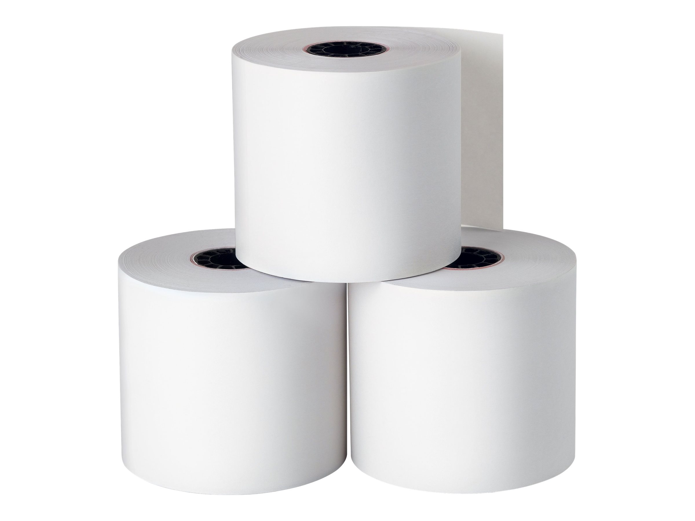Staples White Roll (2.25 in x 130 ft) 12 roll(s) singleply bond paper