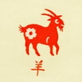thumbnail image 5 of DALIX Chinese Zodiac Sign Tote Bag Astrology Gifts - Goat Black, 5 of 7