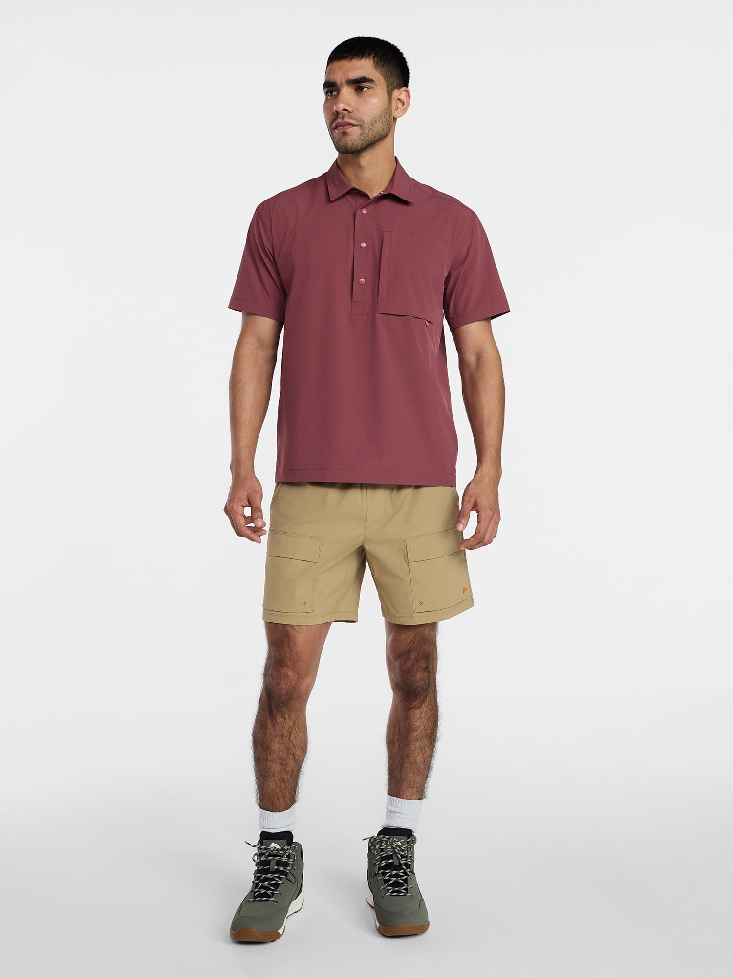 Ozark Trail Men's Cargo Lake to Land Shorts, Sizes S-3XL