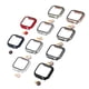 thumbnail image 3 of 10 Uds. Para funda IWatch, funda protectora de pantalla de reloj de vidrio templado duro para SE(2022) 6 5 4 SE 40mm para reloj IOS, 3 of 8