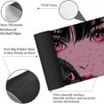 thumbnail image 6 of Anime Girl Gaming Large Mouse Pad, Manga Pink Eyes Cute Cat Large Gaming Mouse Mat with Stitched Edges,Non-Slip Waterproof Rubber Base Mous Mat, Office Computer Keyboard Laptop Home, 31.5”x11.8”, 6 of 7