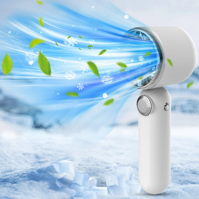 Leutsin Summer Savings!Portable Handheld Fan,Mini Personal Fans Handheld,100-speed Outdoor Dashboard Handheld High-speed Fan USB Rechargeable Mini Portable Small Fan