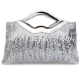 thumbnail image 2 of Big Lips Banquet Clutch In 4 Shiny And Matt Colors, 2 of 7