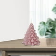 thumbnail image 4 of Velas de aromaterapia | Velas con aroma a árbol de Navidad | Regalos de inauguración de la casa, Rosa piel, 4 of 9
