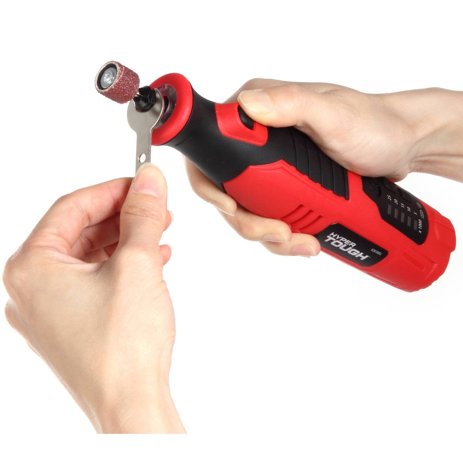 Hyper Tough 8Volt LithiumIon Rotary Tool with 40 Accessories Tools