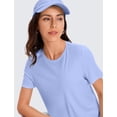 thumbnail image 3 of Remera CRZ YOGA de Algodón Pima Suave y Elástica Color Azul Periwinkle Talle L, 3 of 4