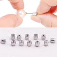 thumbnail image 3 of Safety Locking Earring Backs Adjustable poallergenic Earring Nuts, 3 of 5