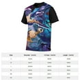 thumbnail image 2 of Solo Leveling Shirts Men's Short Sleeve Printed T-Shirt Graphic Comfortable Tee Tops Summer Blouse L, 2 of 5