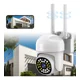 thumbnail image 3 of Cámara De Seguridad Wifi - Color Blanco Inalámbrico Bluemos,cámara De Seguridad Wifi Exterior Con Led Alarma, 3 of 8