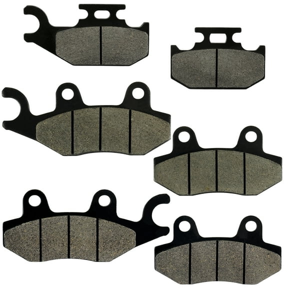 Front Rear Brake Pads for Yamaha Rhino 660 YXR660 4X4 2004-2007