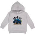thumbnail image 2 of Inktastic Monster Truck Birthday Boy 4 Toddler Hoodie, 2 of 4
