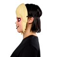 thumbnail image 2 of Bride of Chucky Tiffany Half Mask for Adults by Rubies, 2 of 5