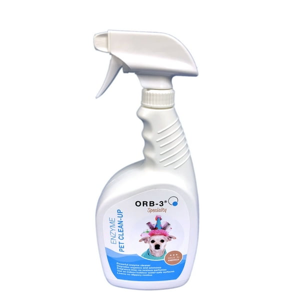 Orb3 Enzyme Pet Cleaner (1Quart Spray Bottle)