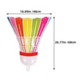 thumbnail image 2 of Milisten 6Pcs Inflatable Badminton Balloons Sports Foil Balloons Visual Impact For Sports Events, 2 of 7