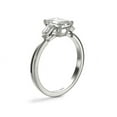 thumbnail image 2 of 0.75 Ct Emerald Cut Natural Diamond Stylish Three Stone Ring for Anniversary Solid 950 Platinum Size 4, 2 of 8