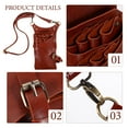 thumbnail image 3 of CATIEBYE Bolsa Organizadora Para Y Herramientas De Corte Marrón Para Salón, 3 of 6