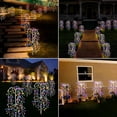thumbnail image 4 of Solar Garden RGB Lights,240 LED Firework Lights Color Christmas Garden Light with Twinkling,2 Pack Fairy Swaying Landscape Light,Outdoor Waterproof Path Light for Garden Yard Party Decoration Gifts, 4 of 13