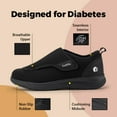thumbnail image 3 of FitVille Diabetic Shoes for Women Extra Wide Walking Shoes for Swollen Foot, 7 x-Wide, 3 of 6