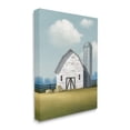 thumbnail image 4 of Stupell Industries White Barn with Hay Stacks Landscape Painting Gallery Wrapped Canvas Art Print Wall Art, 30 x 40, 4 of 8