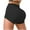 Black, variant on HomeGardon Shorts for Women Butt Lifting Shorts Ruched Booty Workout Shorts High Waisted Butt Lifting Hot Pants Shorts Athletic Gym Yoga Shorts for Women Black,S-L