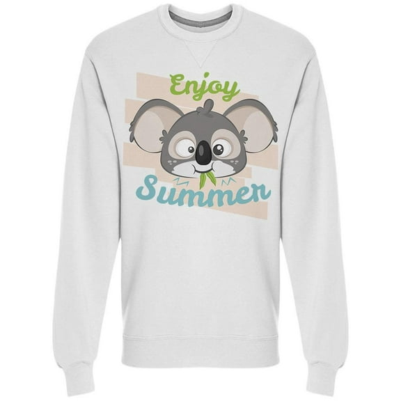 Enjoy Summer Koala Sweatshirt Men -Image by Shutterstock, Male Medium