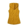 thumbnail image 2 of Ma Croix Womens Lightweight Hooded Vest Sherpa Lined Wind Resistant Sleeveless Vest, 2 of 3