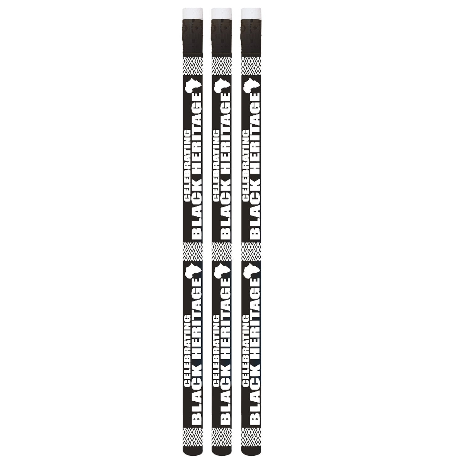 Musgrave Pencil Company Celebrating Black Heritage Pencils, 12 Per Pack, 12 Packs