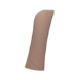 thumbnail image 3 of Soporte para brochas de maquillaje de viaje Bolsa de cosméticos pequeña Bolsa de brochas de maquillaje de silicona portátil reutilizable Organizador Marrón Sunnimix Soporte para brochas de maquillaje, 3 of 8
