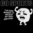 thumbnail image 3 of CafePress - Go Sports!! Pajamas - Women's Dark Pajamas, 3 of 4