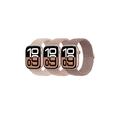 thumbnail image 1 of 3 Correas Trenzadas Para Apple Watch Ultra 10 9 8 7 Se 6 5 4 Ancho De La Correa 45 Mm Color 3 Colors Set A, 1 of 4