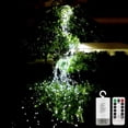 thumbnail image 1 of Paquete de Guirnaldas de Luces LED con Control Remoto, 200 Micro LED de 2 m de Alambre Plateado, Micro Guirnaldas de Luces con Pilas, 8 Modos de Luz, Modo Temporizador, Cable de Luz Decoración de Luz, 1 of 6