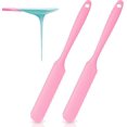 thumbnail image 1 of 2 Pieces Non-stick Wax Spatulas Jar Spatulas Set, Hair Removal Waxing Applicator Easy to clean Reusable Scraper, Large Area Hard Wax Sticks for Body Use on Salon and Home Mixing Baking Scrapers, 1 of 8
