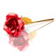 thumbnail image 5 of Billuyoard Flor de rosa chapada en oro de 24 quilates, regalo creativo para el día de la madre, día de San Valentín (rojo) Kits de decoración para fiestas Numero 5, 5 of 6