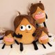 thumbnail image 5 of Stuffed Cartoon Potato Plush Toy Brown Hair Sausage-shaped Lip Cute Soft PP Cotton Filled Vegetable Plushie Kids Comfort Doll, 5 of 5