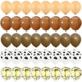 thumbnail image 6 of Blush Brown Cow Print Balloons Cowboy Birthday Decorations Western Farm Party 60pcs 12inch Nude Brown Helium Latex Balloons for Arch Tan Coffee Balloon Farmhouse Country Cowgirl Decor, 6 of 13