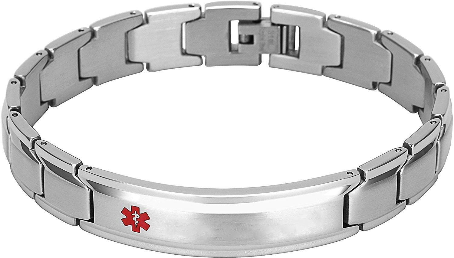Smarter LifeStyle Elegant Surgical Grade Steel Medical Alert ID