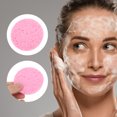 thumbnail image 2 of Unique Bargains 5 Pcs Compressed Facial Sponge Lightweight Round Reusable Cleansing Puff Pink, 2 of 5