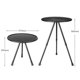 thumbnail image 2 of Portable Lightweight Camping Aluminum Alloy Table Height Adjustable Table Folding Outdoor Picnic Fishing Barbecue Mini Round Table, 2 of 5