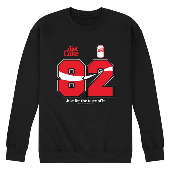 Coca-Cola - Diet Coke 82 Jersey - Men's Long Sleeve Crew Fleece Sweatshirt