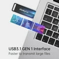 thumbnail image 3 of TU203 Flash Driver 512GB USB3.1 Gen 1 Interface High Speed Transfer for Large File Video Picture Compatible with Windows Android MacOS Linux System 512GB, 3 of 7