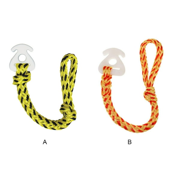 Boat Tow Tube Rope Connector Plastic Harness Outdoor Water Sports Canoe Drifting Towing Spare Waterboarding Accessories Yellow Red