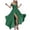Green, variant on HXWCHs Elegant Women's Evening Gown for Party Sparkling Sequins Strapless formal Dress with High Slit Fashionable Attire L Green