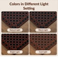 thumbnail image 7 of Design&I 6'x9' Ultra Soft Area Rug, Maroon Contemporary Mid Highlight Balanced Decorative Century None Fluffy Washable Non Shedding for Guest Room Bedroom Living Room, 7 of 7